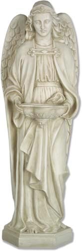 F6631 Angel with Font Statue