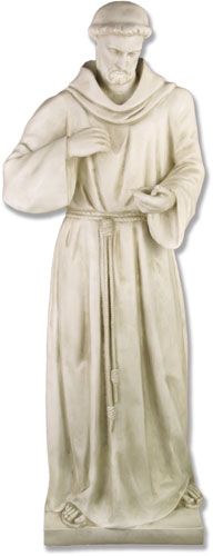 F68111 St Francis Statue