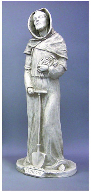 F68727 St. Fiacre Statue