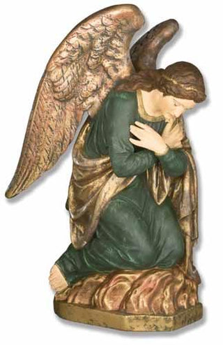 F7060RLC Adoration Angel Crossed Statue