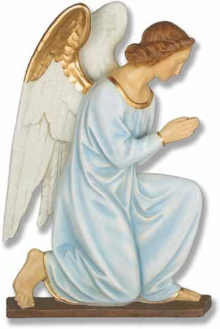 F7071ARLC Angel Praying Statue Wall Plaque-Left