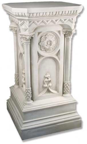 F7218 Church Pedestal with Columns