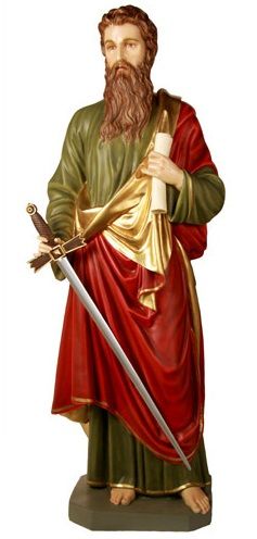 F9578 St Paul Statue
