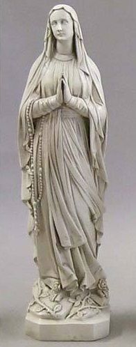 F9615 Our Lady of Lourdes Statue