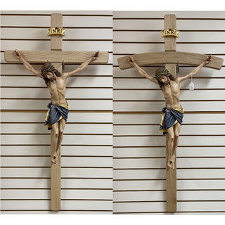 Fiberglass Siena Corpus with Wooden Cross - SIENAFIBERGLASS-PRT