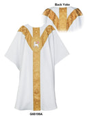 WHITE/GOLD ST. ANDREWS STANDARD CHASUBLE - G66199A