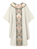 CREAM TAPESTRY AMPLE CHASUBLE - B68154A