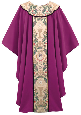 PURPLE TAPESTRY OFLIFE STANDARD CHASUBLE - G68157A