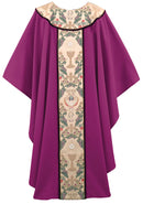 PURPLE TAPESTRY OFLIFE AMPLE CHASUBLE - B68157A