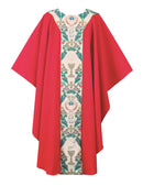 RED TAPESTRY STANDARD CHASUBLE - G68172A