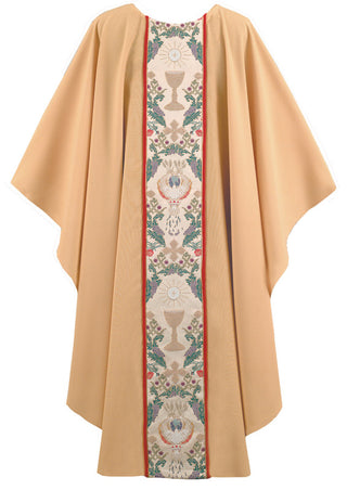 GOLD TAPESTRY AMPLE CHASUBLE - B6819GA