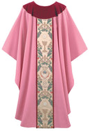 ROSE/WINE STANDARD CHASUBLE - G6848RA