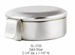 Satin Silver with silver amulet - GL-215S