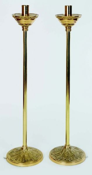 H-128BP Brass Pole with Base