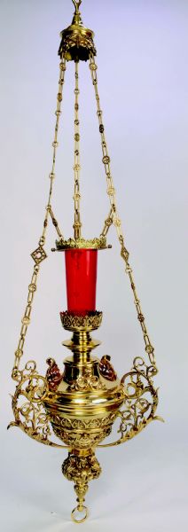 H-199 Large Hanging Sanctuary Lamp