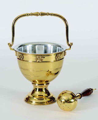 H-261 Holy Water Bucket with Sprinkler Set