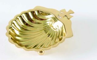 H-262 Goldplated Baptismal Shell