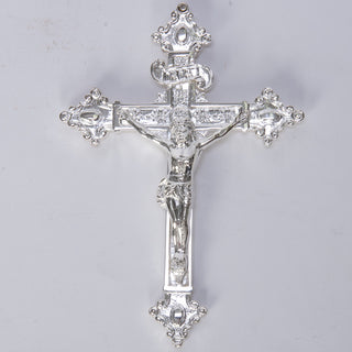 H-60SWC Silver Hanging Wall Cross