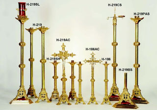 H-219BS Processional Base Stand, Brass