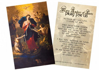 927C Mary Undoer of Knots General Prayer Cards