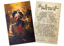 Mary Undoer of Knots Holy Card-HCBL-927A
