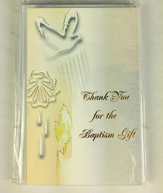 Baptism Thank You Cards - HIRBT-4125