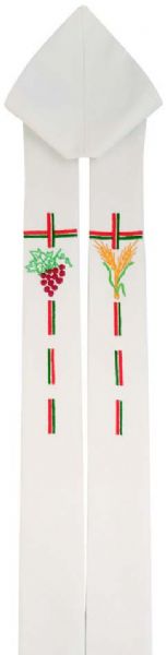 141111 Stole - Grapes & Wheat