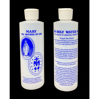 Virgin Mary Holy Water Bottle - HWBVM