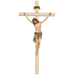 Fiberglass Siena Crucifix with Straight Stained Cross - F721000