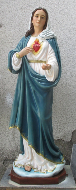 IMMACULATE HEART MARY STATUE 48" - 445-REALISTIC