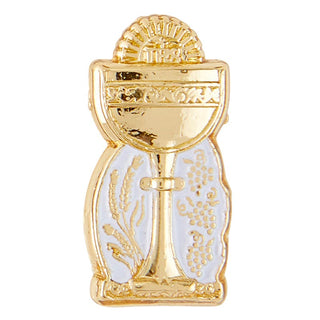 First Communion Wheat and Vine Lapel Pin - J0640