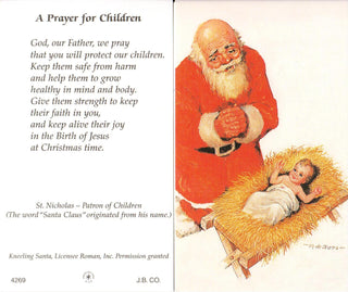 JB4269P - St. Nicholas - A Prayer for Children