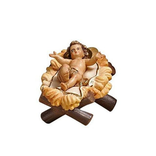 Baby Jesus with Manager - 801004-5-COLOR