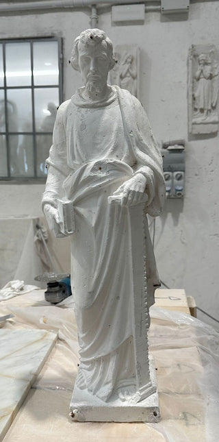 Marble Joseph the Worker Statue - CC02-JOSEPHWORKER