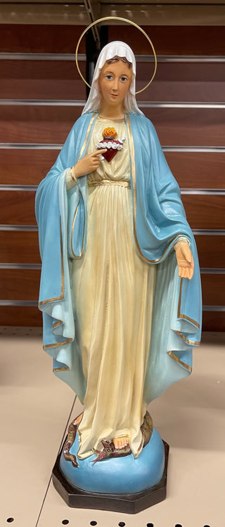 16" IMMACULATE HEART - K0482