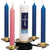 Advent Wreath with sockets - K177