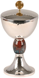 Ciborium with Bloodstone node - K2532