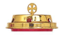 Protector Top for Votive, Gold Finish - K-28-G