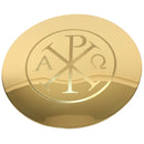 Paten, Gold Plated, Chi-Rho - K391