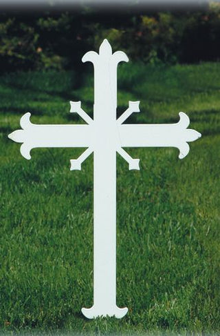 K4057 Fleur-De-Lis Cross