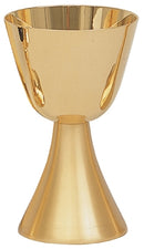 Chalice and Paten, Gold Plated - K51