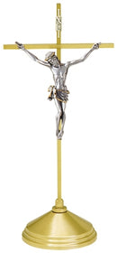 Altar Crucifix, Brass - K525-AC