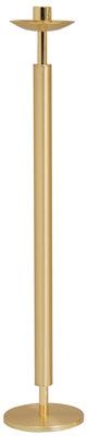 Paschal Candle Holder, Processional, Brass - K-540