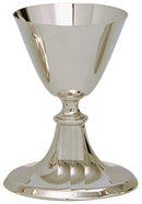 Chalice and Paten, Stainless Steel, NO EMBLEM - K85