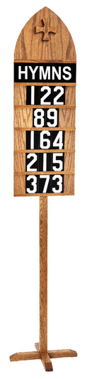 HYMN BOARD LIGHT SET #1 W/STAN