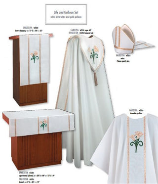 68319A Lily and Galloon Set