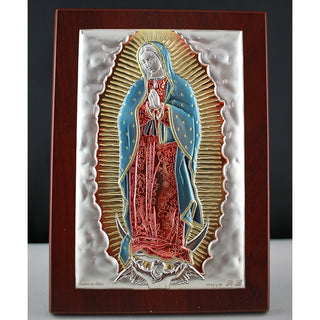 Our Lady of Guadalupe Wood Plaque - LIS1395