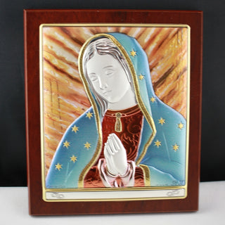 Our Lady of Guadalupe Wood Plaque - LIS1396