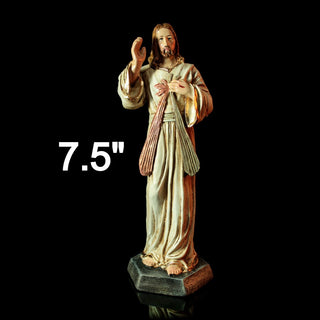 Divine Mercy Statue - 7" - LIS422