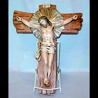 Eucharistic Crucifix - 13" x 10" - LIS439